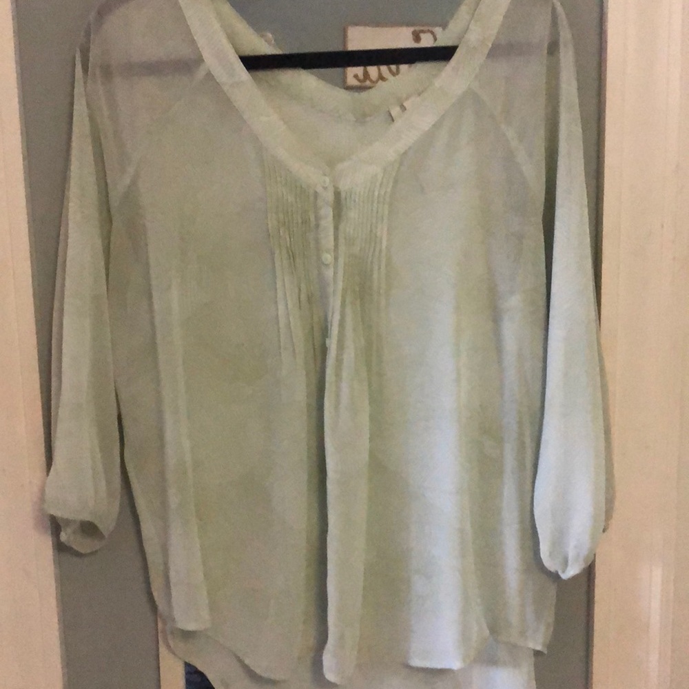 3/4 length top